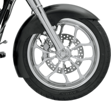 Load image into Gallery viewer, Klock Werks Front Fender - Level - Black - 19" KWF-03-0001 - Installation View