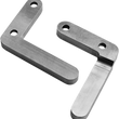 Load image into Gallery viewer, Klock Werks Front Fender Mounting Blocks - Chrome KWFS-02-0410 - Main Product View