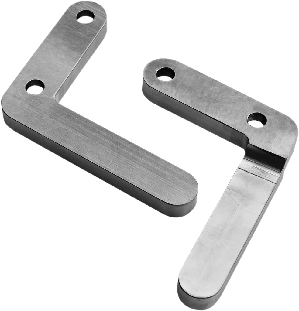 Klock Werks Front Fender Mounting Blocks - Chrome KWFS-02-0410 - Main Product View