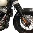 Load image into Gallery viewer, Klock Werks Front Fender - Slicer - Black - 19" KWF-02-0519 - Installation View