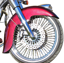 Load image into Gallery viewer, Klock Werks Front Fender - Steel - Indian/Chief - 16&quot;-19&quot; KWF-04-0400 - Back View