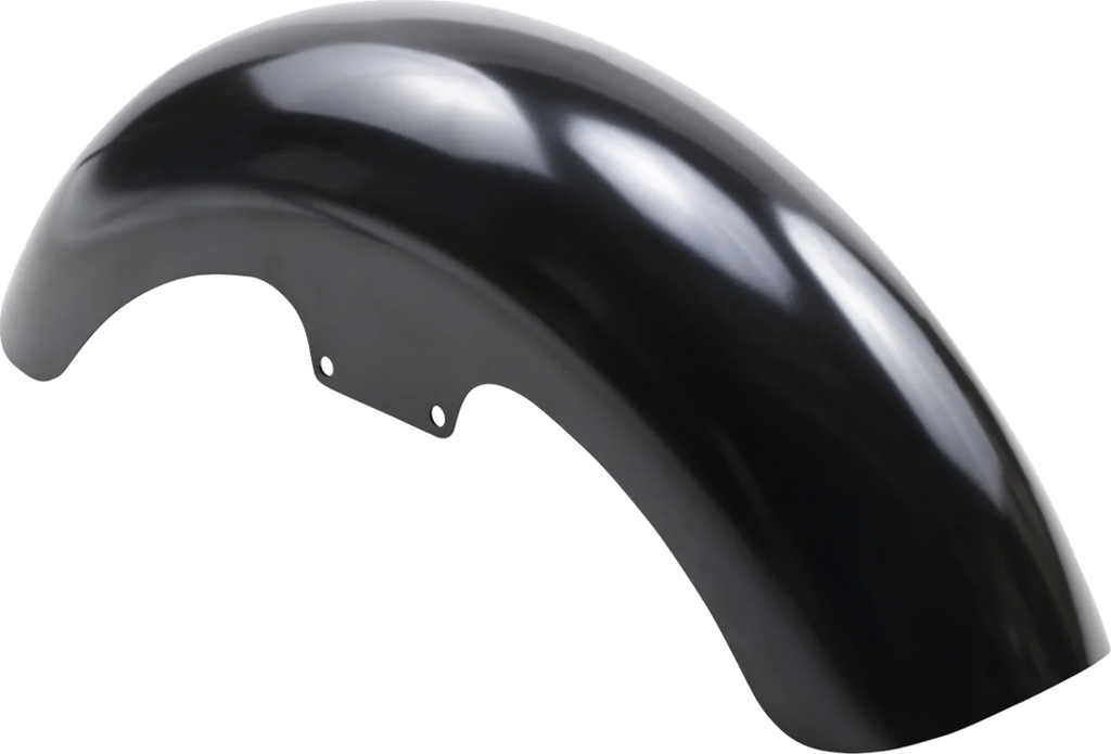 Klock Werks Front Fender - Thickster - Black - 18" KWF-02-0017 - Side View