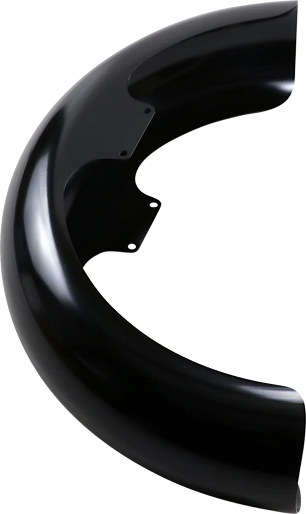 Klock Werks Front Fender - Wrapper - Black - 18" KWF-02-0019 - Main Product View
