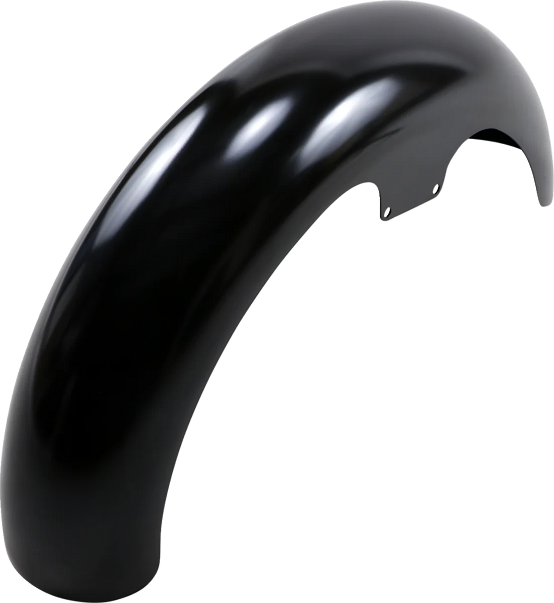 Klock Werks Front Fender - Wrapper - Black - 18" KWF-02-0019 - Side View