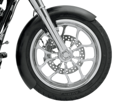 Load image into Gallery viewer, Klock Werks Front Fender - Wrapper - Black - 21" KWF-02-0026 - Back View