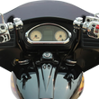 Load image into Gallery viewer, Klock Werks Handlebar - Klip Hanger - 12" - Black/Chrome KWH-04-9011-BC - Side View