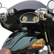 Load image into Gallery viewer, Klock Werks Handlebar - Klip Hanger - 12" - Black/Chrome KWH-04-9011-BC - Back View