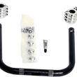Load image into Gallery viewer, Klock Werks Handlebar - Klip Hanger - 12" - Black/Chrome KWH-04-9011-BC - Additional View 6