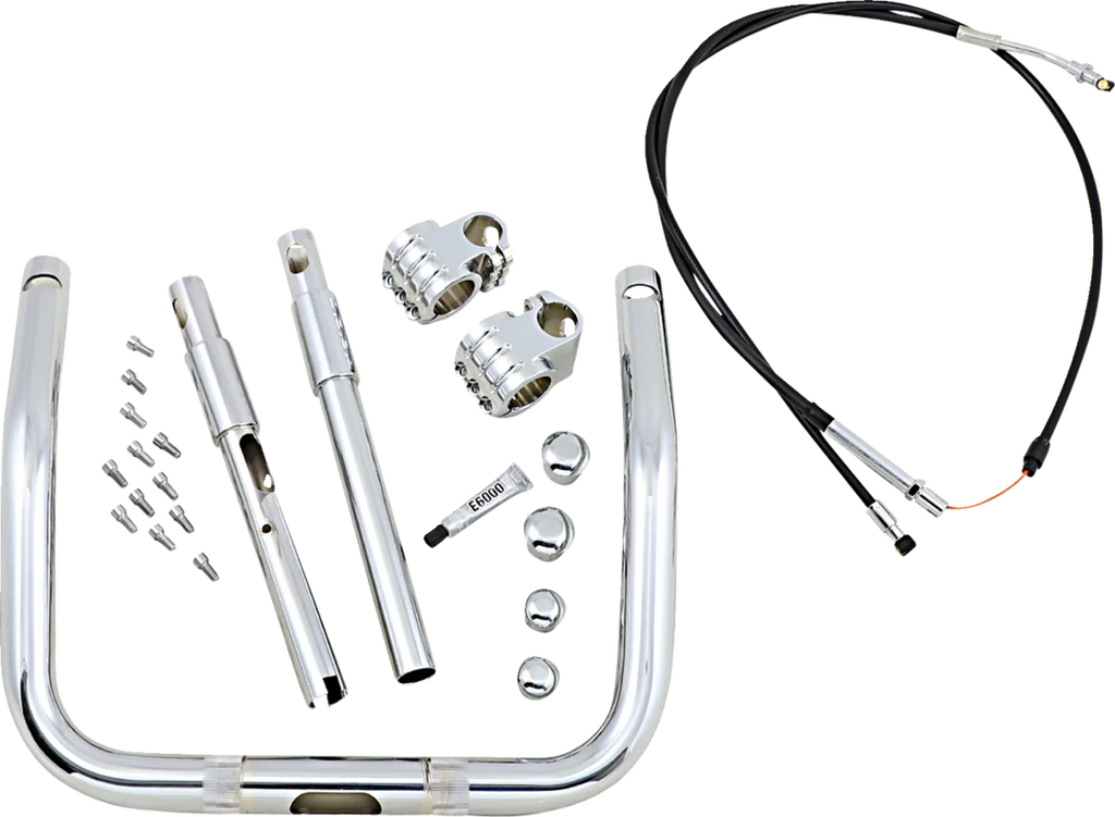 Klock Werks Handlebar - Klip Hanger - 13" - Chrome KWH-04-0507 - Main Product View