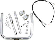 Load image into Gallery viewer, Klock Werks Handlebar - Klip Hanger - 13" - Chrome KWH-04-0507 - Main Product View