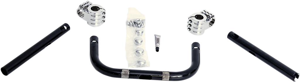 Klock Werks Handlebar - Klip Hanger - 5" - Black/Chrome KWH-04-0348 - Main Product View