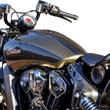 Load image into Gallery viewer, Klock Werks Handlebar - Klip Hanger - 5" - Black/Chrome KWH-04-0348 - Side View