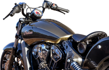 Load image into Gallery viewer, Klock Werks Handlebar - Klip Hanger - 5" - Black/Chrome KWH-04-0348 - Side View