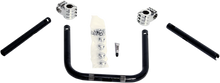 Load image into Gallery viewer, Klock Werks Handlebar - Klip Hanger - 5" - Black/Chrome KWH-04-0348 - Detail View