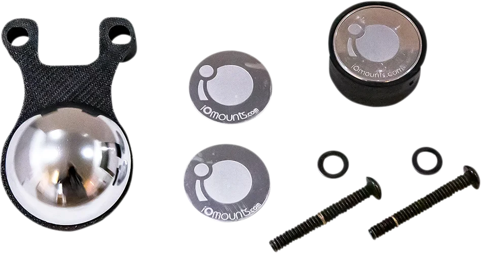 Klock Werks Handlebar Mount - iOmount™ - Black KWD-01-0605-B - Main Product View