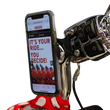 Load image into Gallery viewer, Klock Werks Handlebar Mount - iOmount™ - Black KWD-01-0605-B - Back View