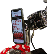 Load image into Gallery viewer, Klock Werks Handlebar Mount - iOmount™ - Black KWD-01-0605-B - Back View
