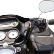 Load image into Gallery viewer, Klock Werks Handlebar Mount - iOmount™ - Chrome KWD-01-0605-C - Main Product View