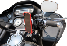 Load image into Gallery viewer, Klock Werks Handlebar Mount - iOmount™ - Chrome KWD-01-0605-C - Side View