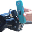 Load image into Gallery viewer, Klock Werks Handlebar Mount - iOmount™ - Left - GL1500 - Black KWD-06-0388 - Side View