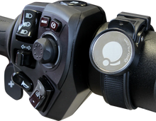 Load image into Gallery viewer, Klock Werks Handlebar Mount - iOmount™ - Nomad XL - Black KWD-NOMADXL - Side View
