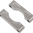Load image into Gallery viewer, Klock Werks Hugger Front Fender Mounting Blocks - For 16"/17"/18"/19" Wheels - Chrome KWFS-01-0103-C - Main Product View