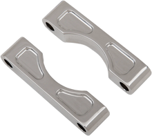 Load image into Gallery viewer, Klock Werks Hugger Front Fender Mounting Blocks - For 16&quot;/17&quot;/18&quot;/19&quot; Wheels - Chrome KWFS-01-0103-C - Main Product View