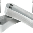 Load image into Gallery viewer, Klock Werks Hugger Front Fender Mounting Blocks - For 16"/17"/18"/19" Wheels - Satin KWFS-01-0103 - Detail View