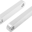 Load image into Gallery viewer, Klock Werks Hugger Front Fender Mounting Blocks - For 21" Wheels - Chrome KWFS-02-0102-C - Main Product View