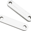 Load image into Gallery viewer, Klock Werks Hugger Front Fender Mounting Blocks - For 21" Wheels - Chrome KWFS-02-0104-C - Main Product View