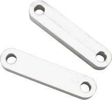 Load image into Gallery viewer, Klock Werks Hugger Front Fender Mounting Blocks - For 21&quot; Wheels - Chrome KWFS-02-0104-C - Main Product View