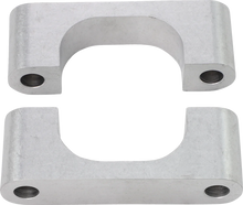 Load image into Gallery viewer, Klock Werks Hugger Front Fender Mounting Blocks - For 21&quot; Wheels - Satin KWFS-02-0106 - Main Product View