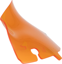 Load image into Gallery viewer, Klock Werks Kolor Flare™ Sport Windshield - 4" - Orange - FLH KWW-01-0675 - Main Product View