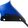 Load image into Gallery viewer, Klock Werks Kolor Flare™ Sport Windshield - 6" - Blue - FXLRST KWW-02-0626 - Main Product View