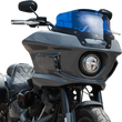 Load image into Gallery viewer, Klock Werks Kolor Flare™ Sport Windshield - 6" - Blue - FXLRST KWW-02-0626 - Back View