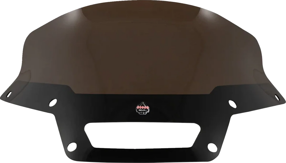 Klock Werks Kolor Flare™ Sport Windshield - 6" - Bronze - FXLRST KWW-02-0628 - Side View