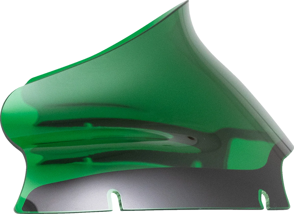 Klock Werks Kolor Flare™ Sport Windshield - 6" - Green - FLTR KWW-01-0664 - Main Product View