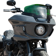 Load image into Gallery viewer, Klock Werks Kolor Flare™ Sport Windshield - 6" - Green - FXLRST KWW-02-0625 - Back View
