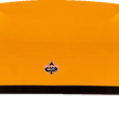 Load image into Gallery viewer, Klock Werks Kolor Flare™ Sport Windshield - 6" - Orange - FLTR KWW-01-0661 - Side View