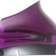 Load image into Gallery viewer, Klock Werks Kolor Flare™ Sport Windshield - 6" - Purple - FLTR KWW-01-0666 - Main Product View