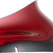 Load image into Gallery viewer, Klock Werks Kolor Flare™ Sport Windshield - 6" - Red - FLTR KWW-01-0663 - Main Product View