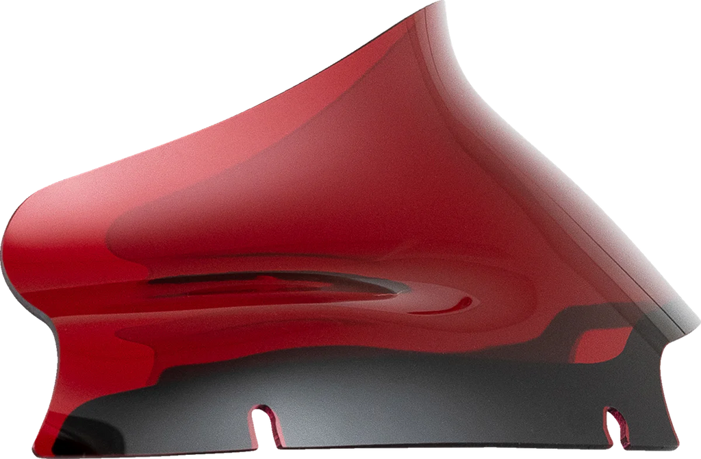 Klock Werks Kolor Flare™ Sport Windshield - 6" - Red - FLTR KWW-01-0663 - Main Product View