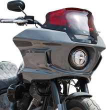 Load image into Gallery viewer, Klock Werks Kolor Flare™ Sport Windshield - 6" - Red - FXLRST KWW-02-0622 - Back View