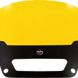 Load image into Gallery viewer, Klock Werks Kolor Flare™ Sport Windshield - 6" - Yellow - FXLRST KWW-02-0624 - Side View