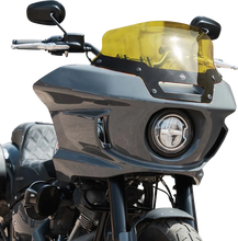 Load image into Gallery viewer, Klock Werks Kolor Flare™ Sport Windshield - 6" - Yellow - FXLRST KWW-02-0624 - Back View