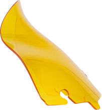 Load image into Gallery viewer, Klock Werks Kolor Flare™ Sport Windshield - 6" - Yellow - FXLRST KWW-02-0624 - Installation View