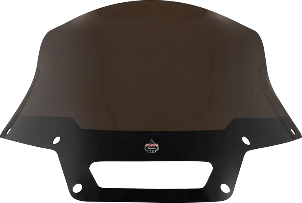 Klock Werks Kolor Flare™ Sport Windshield - 8" - Bronze - FXLRST KWW-02-0635 - Side View