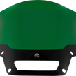 Load image into Gallery viewer, Klock Werks Kolor Flare™ Sport Windshield - 8" - Green - FXLRST KWW-02-0632 - Side View