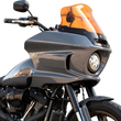 Load image into Gallery viewer, Klock Werks Kolor Flare™ Sport Windshield - 8" - Orange - FXLRST KWW-02-0630 - Back View