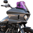 Load image into Gallery viewer, Klock Werks Kolor Flare™ Sport Windshield - 8" - Purple - FXLRST KWW-02-0634 - Side View